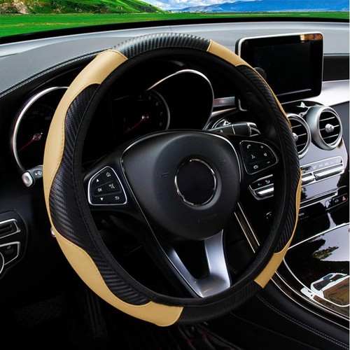 Leather car steering wheel - leather,