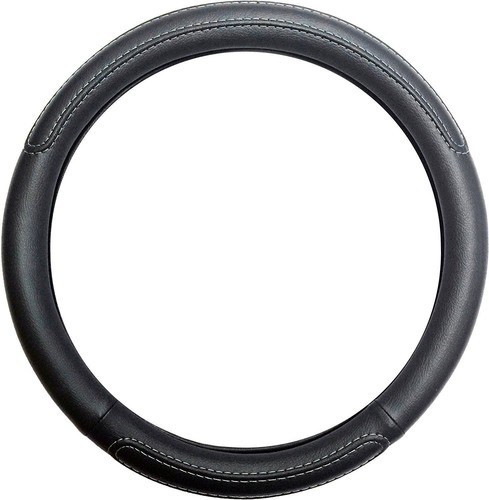 Black steering wheel - wheel, cover
