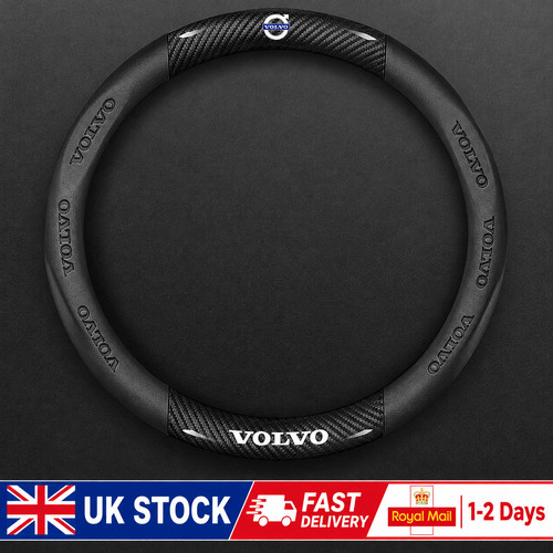 Leather steering wheel - 15",