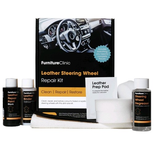 Leather steering wheel repair - leather,