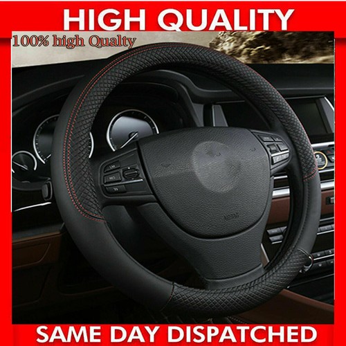 Black leather car - black,
