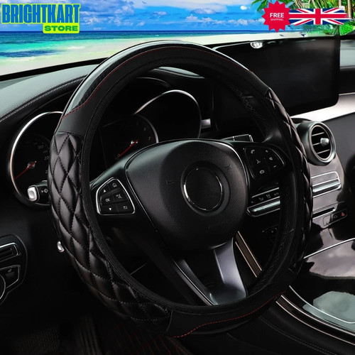 Leather car steering wheel - leather,