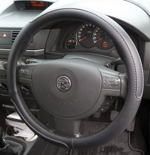Black steering wheel cover - steering,