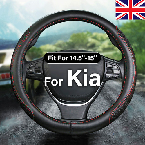 Genuine leather car steering - leather,