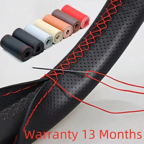 Universal leather car steering - leather,