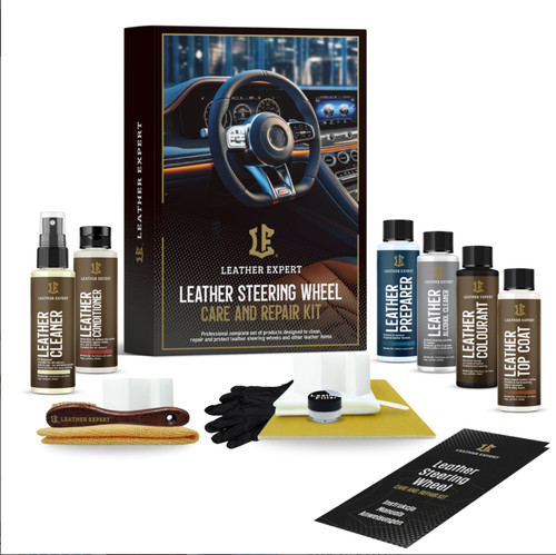 Leather steering wheel repair - steering,