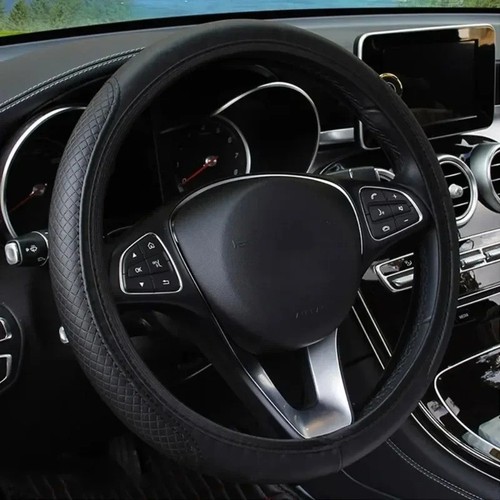 Leather car steering wheel - leather,